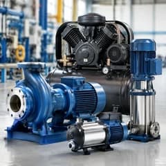 Pumps and compressors
